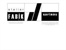 Tablet Screenshot of fabik.cz